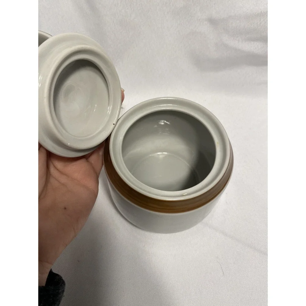 sand script stoneware creamer & sugar‎ set